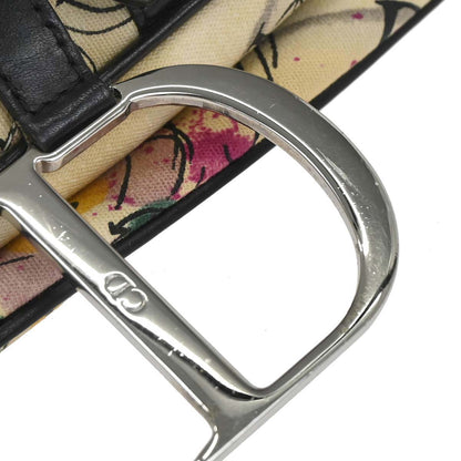 Christian Dior Beige Canvas John Galliano Saddle Handbag