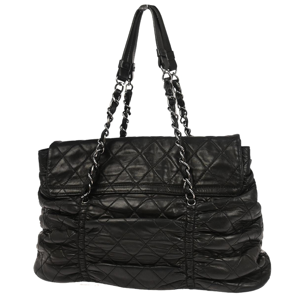 Chanel 2006-2008 Black Lambskin Handbag