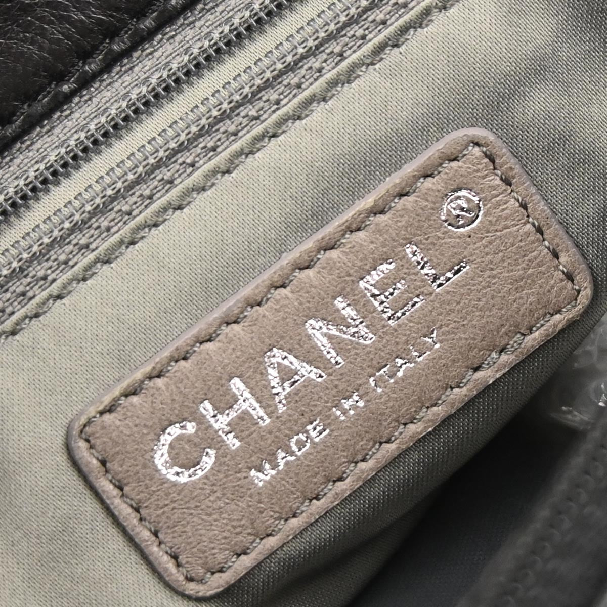 Chanel 2006-2008 Black Lambskin Handbag