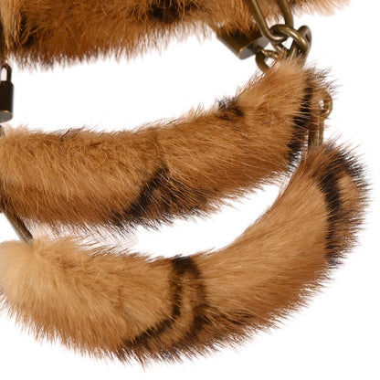 Louis Vuitton * Brown Monogram Mink Mini Papillon Handbag M71944