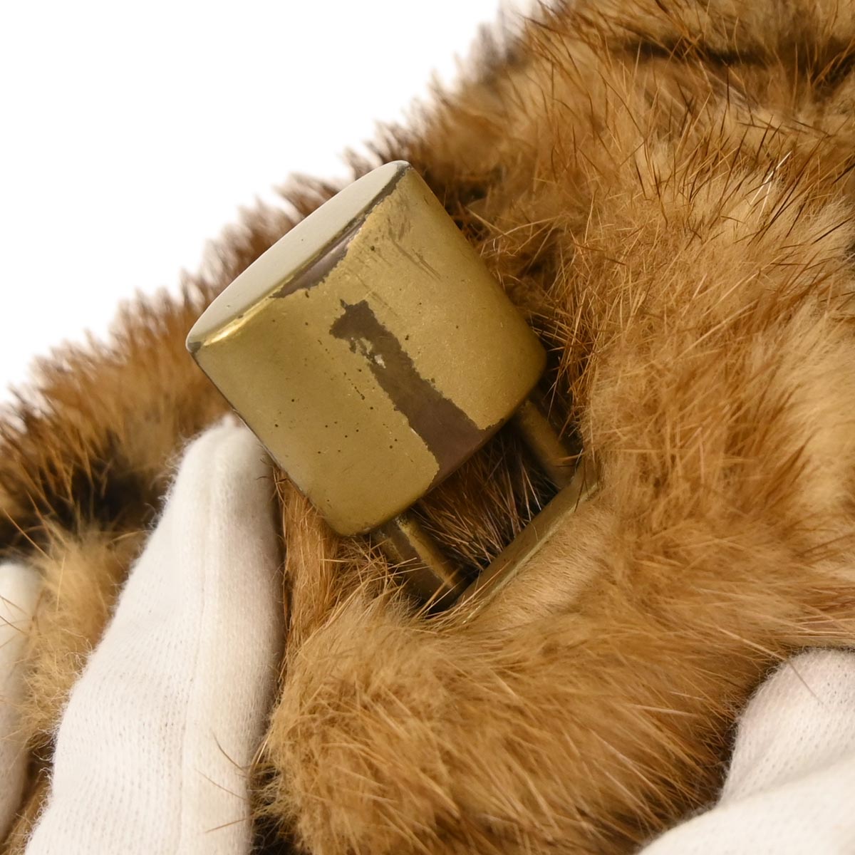 Louis Vuitton * Brown Monogram Mink Mini Papillon Handbag M71944