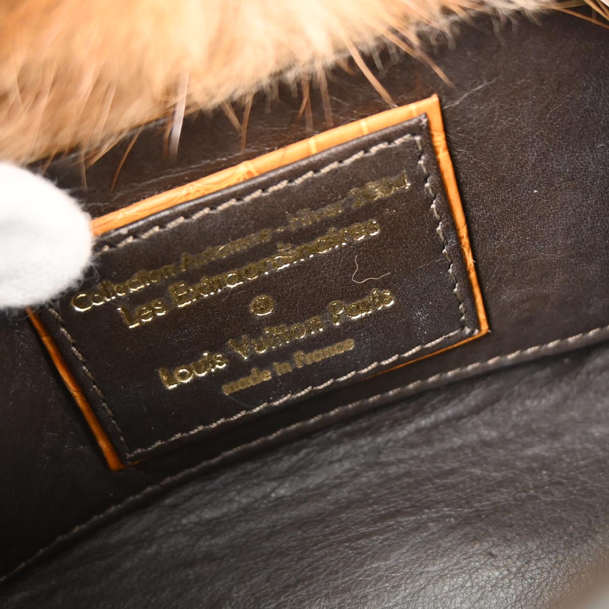 Louis Vuitton * Brown Monogram Mink Mini Papillon Handbag M71944