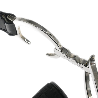 Christian Dior Black Trotter Saddle Handbag