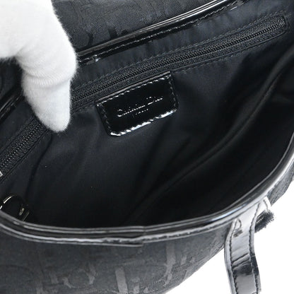 Christian Dior Black Trotter Saddle Handbag