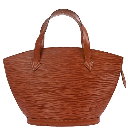 Louis Vuitton Brown Epi Saint Jacques Tote Handbag M52273