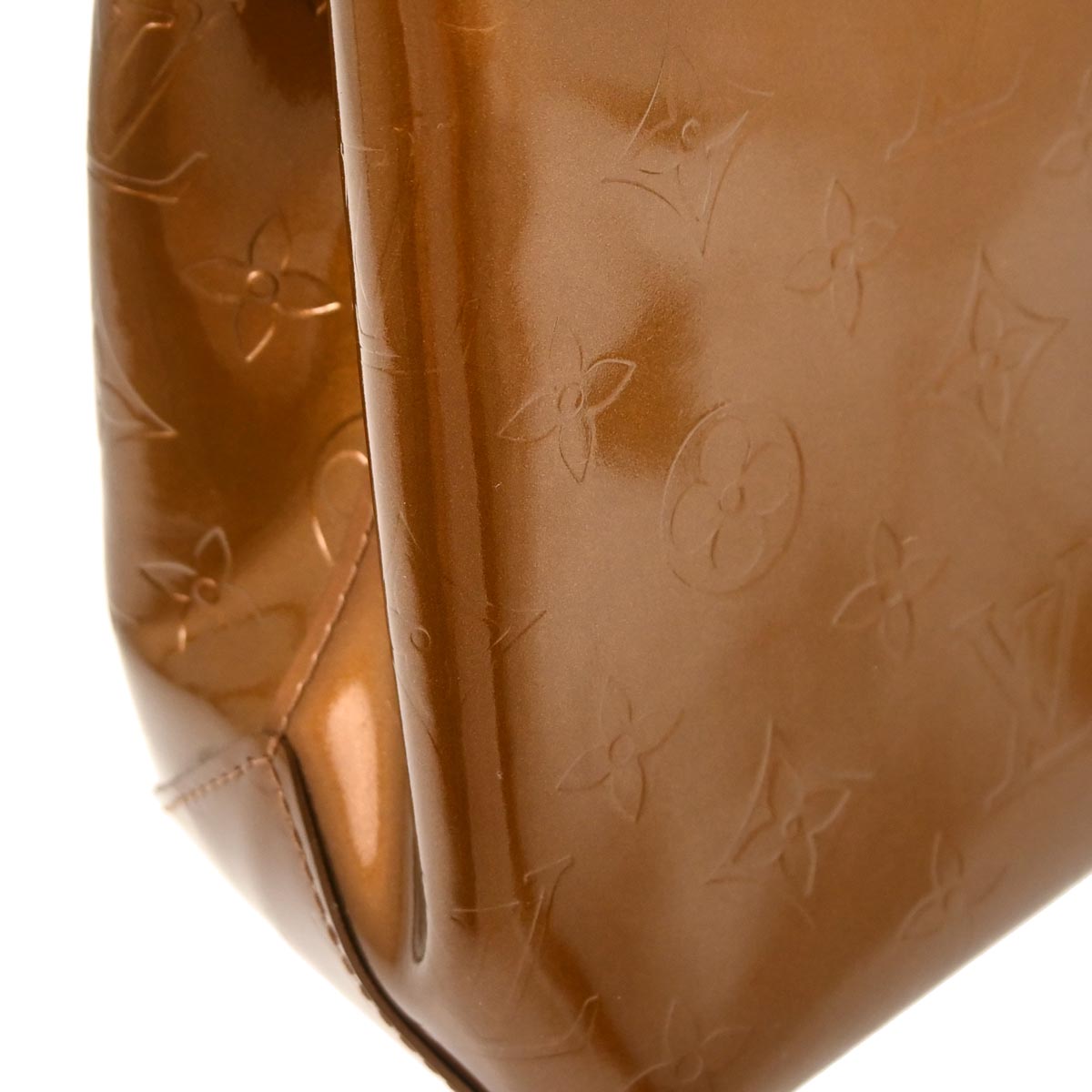 Louis Vuitton Bronze Vernis Reade PM Tote Handbag M91146