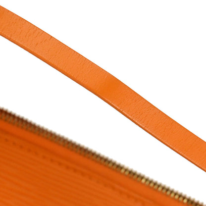 Louis Vuitton 2003 Orange Epi Pochette Accessoires 24 Handbag M5294H