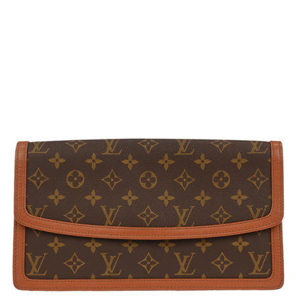 Louis Vuitton Monogram Pochette Dame GM Clutch Bag M51810