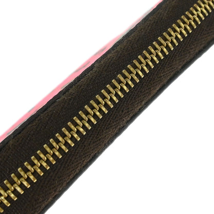 Louis Vuitton 2008 Pink Graffiti Zippy Coin Purse Wallet M93707