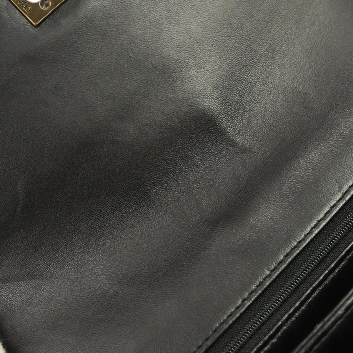 Chanel 1997-1999 Black Lambskin Handbag