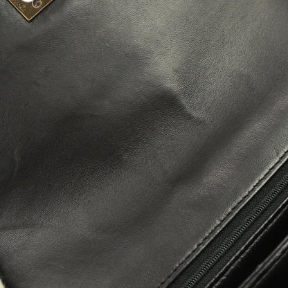 Chanel 1997-1999 Black Lambskin Handbag