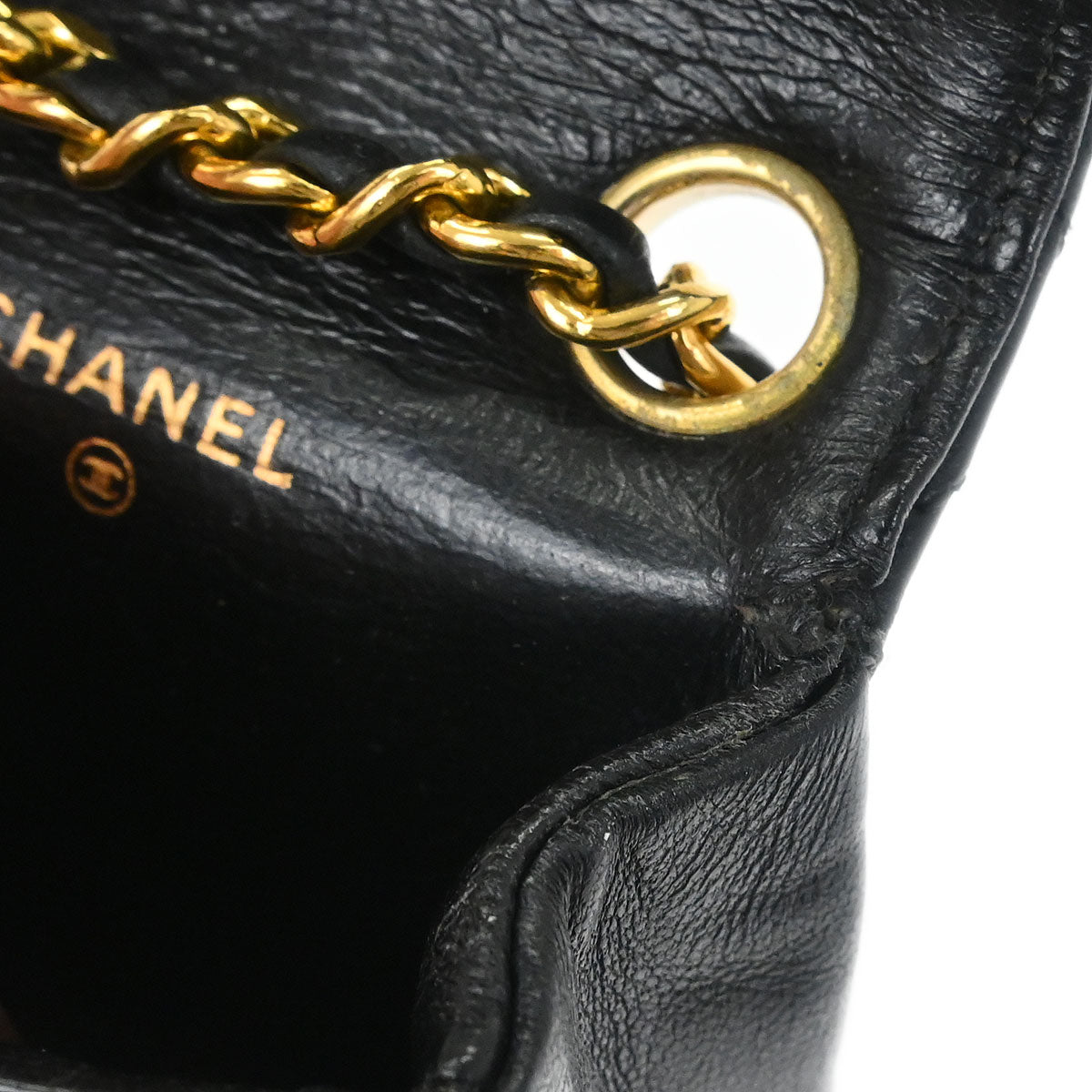 Chanel Black Lambskin Classic Flap Micro Bum Belt Bag