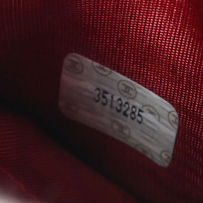 Chanel Bifold Wallet Purse Red Caviar Skin