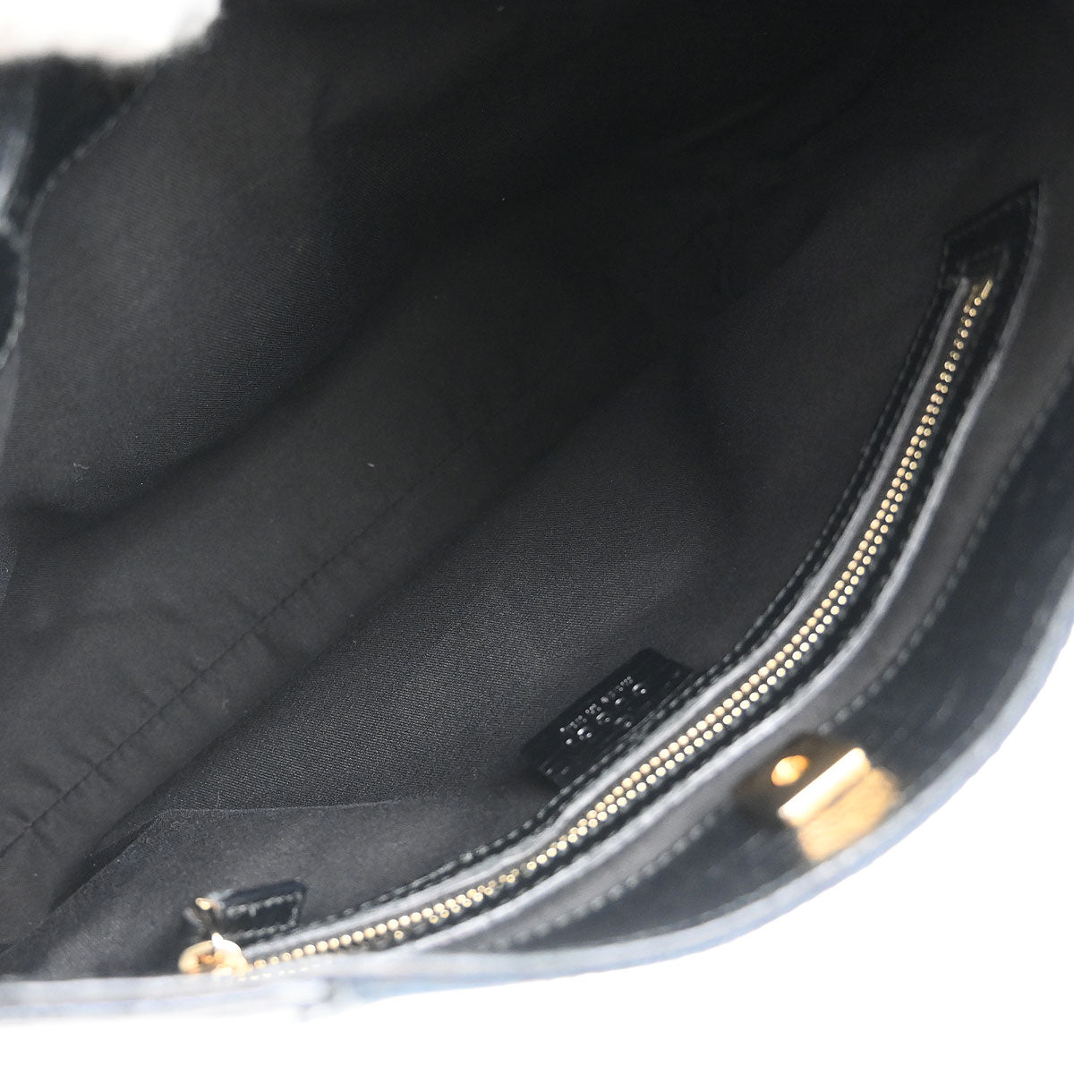 Gucci Black GG Horsebit Hobo Handbag