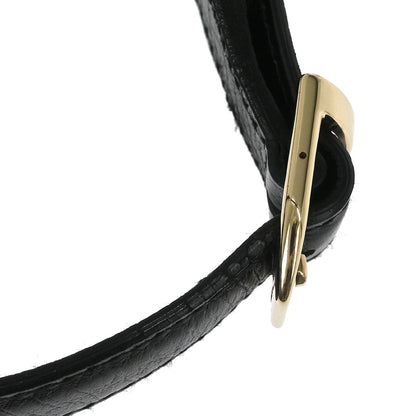 Gucci Black GG Horsebit Hobo Handbag