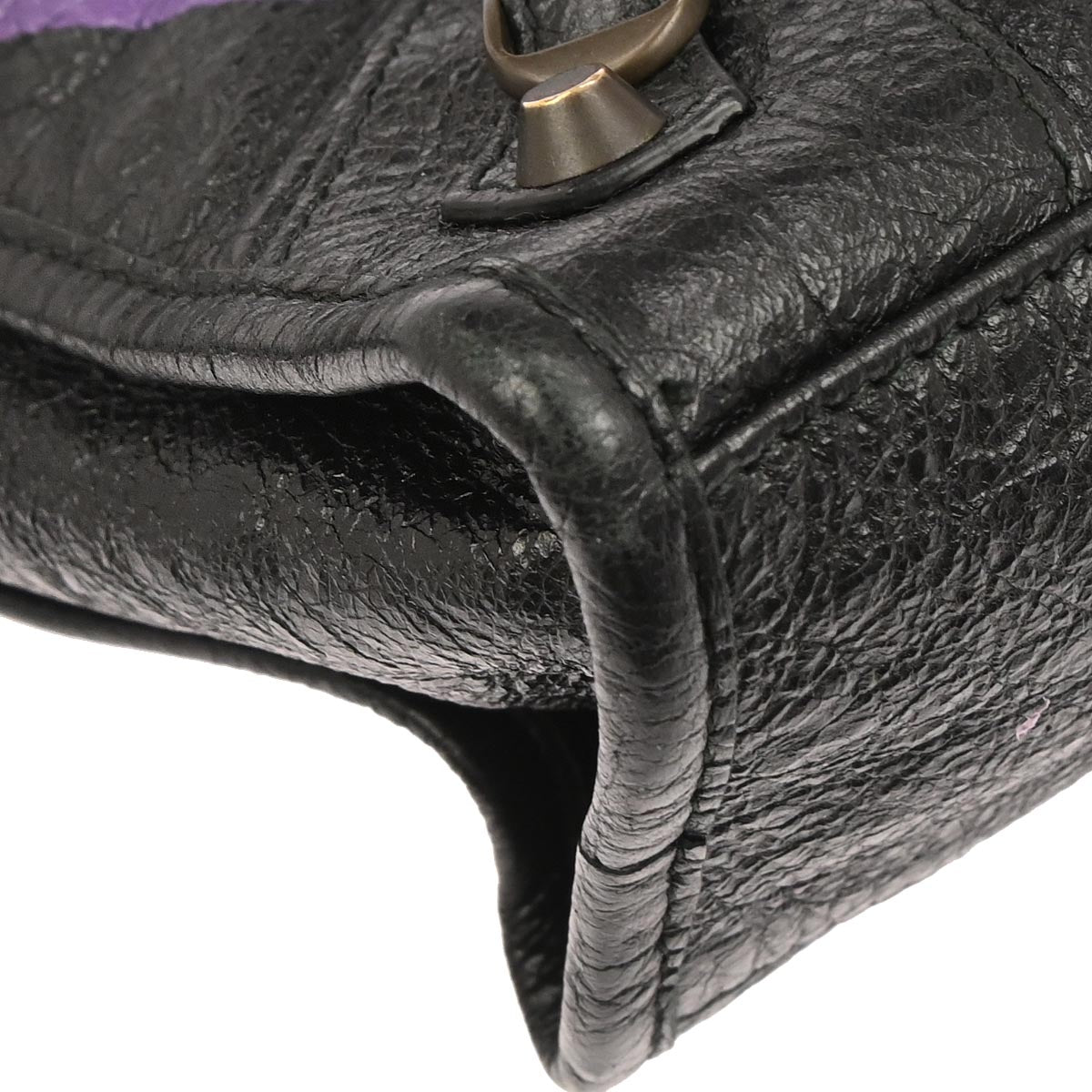 Balenciaga Black Classic Mini City 2way Shoulder Handbag