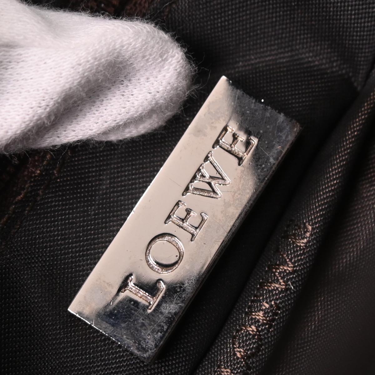 Loewe Brown Leather Handbag
