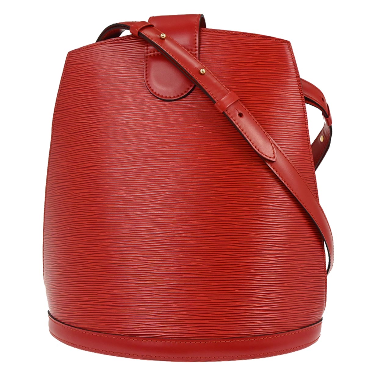 Louis Vuitton Red Epi Cluny Shoulder Bag M52257