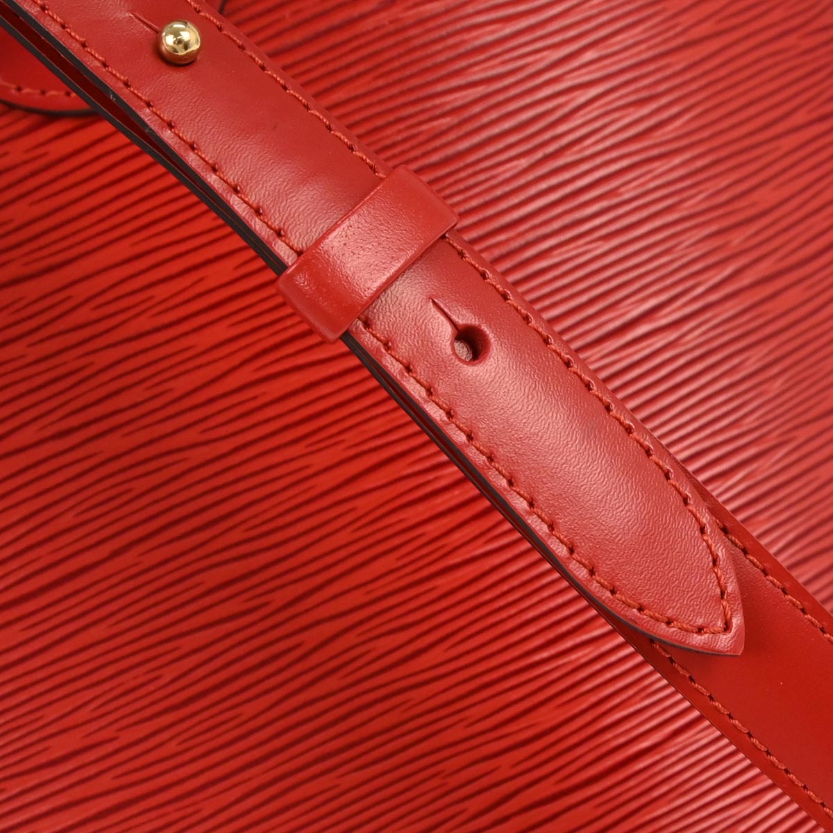 Louis Vuitton Red Epi Cluny Shoulder Bag M52257