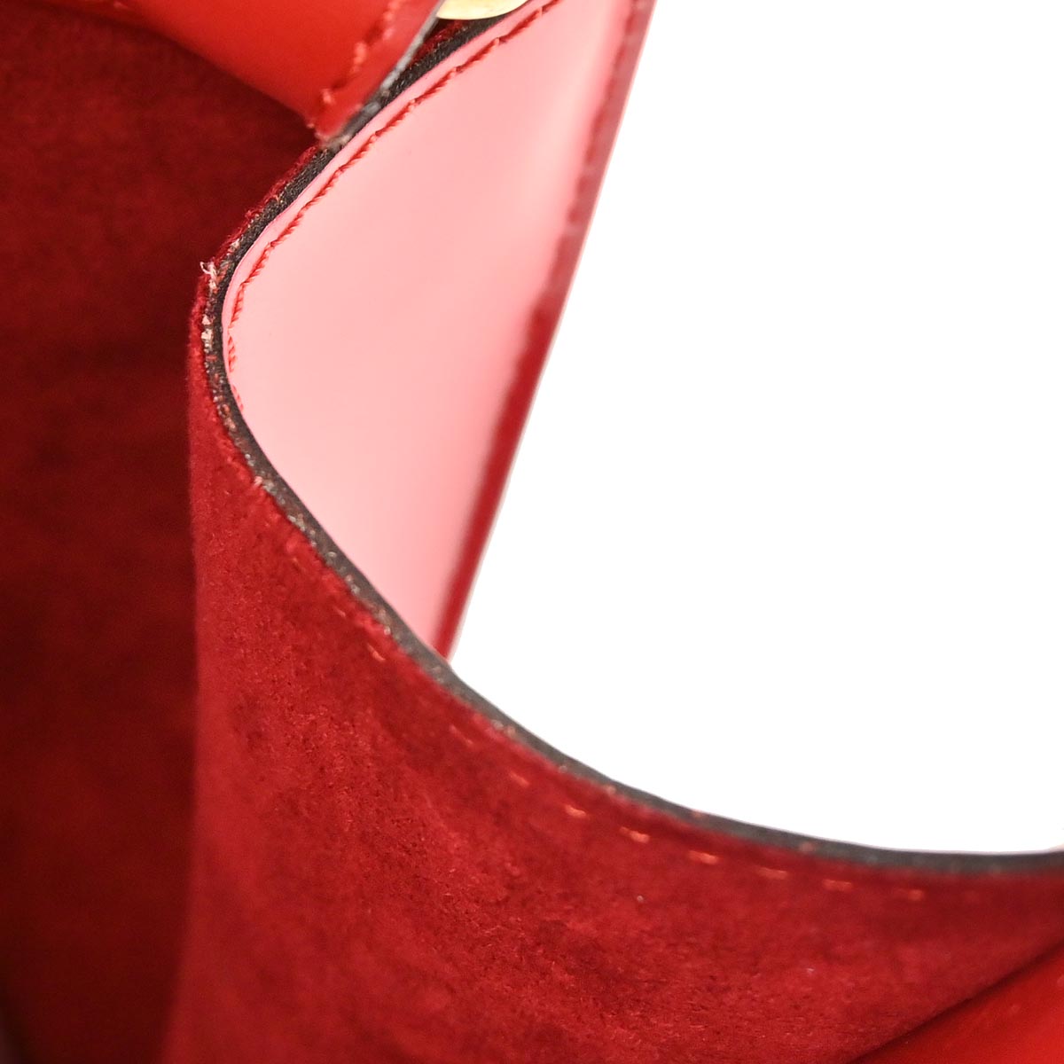 Louis Vuitton Red Epi Cluny Shoulder Bag M52257