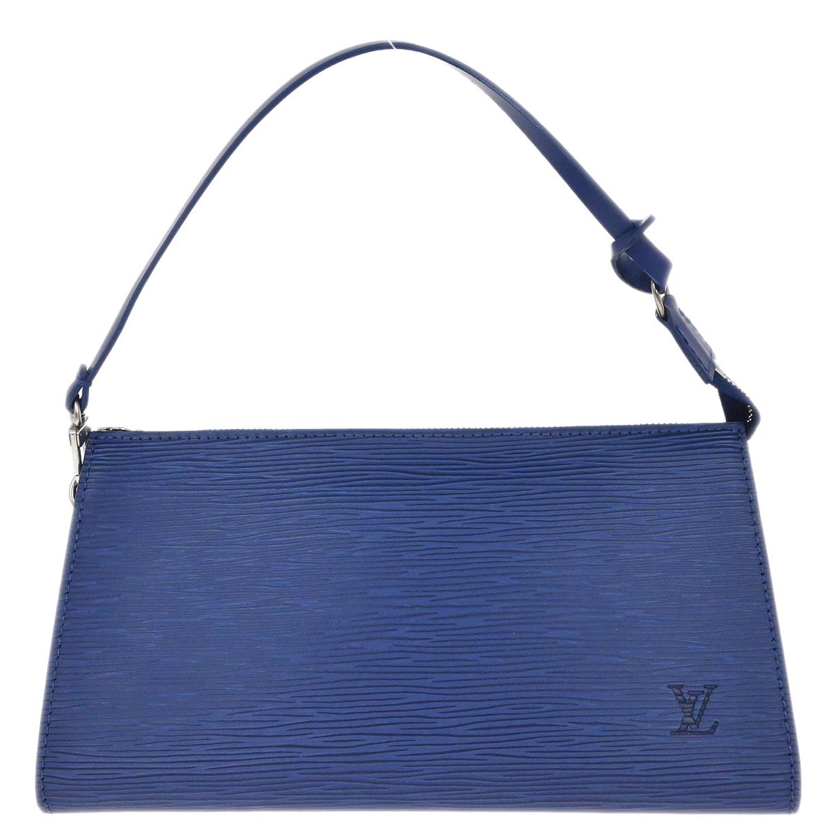 Louis Vuitton Blue Epi Pochette Accessoires 24 Handbag M5294G