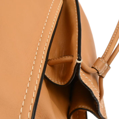 Loewe * Light Brown Leather Anagram Tote Handbag