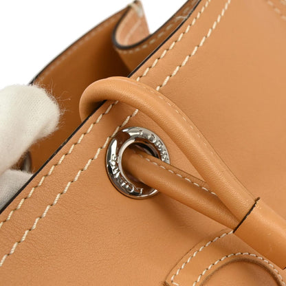 Loewe * Light Brown Leather Anagram Tote Handbag