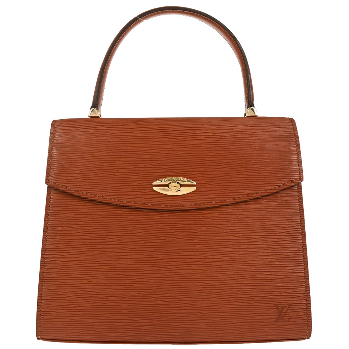 Louis Vuitton Brown Epi Malesherbes Handbag M52373