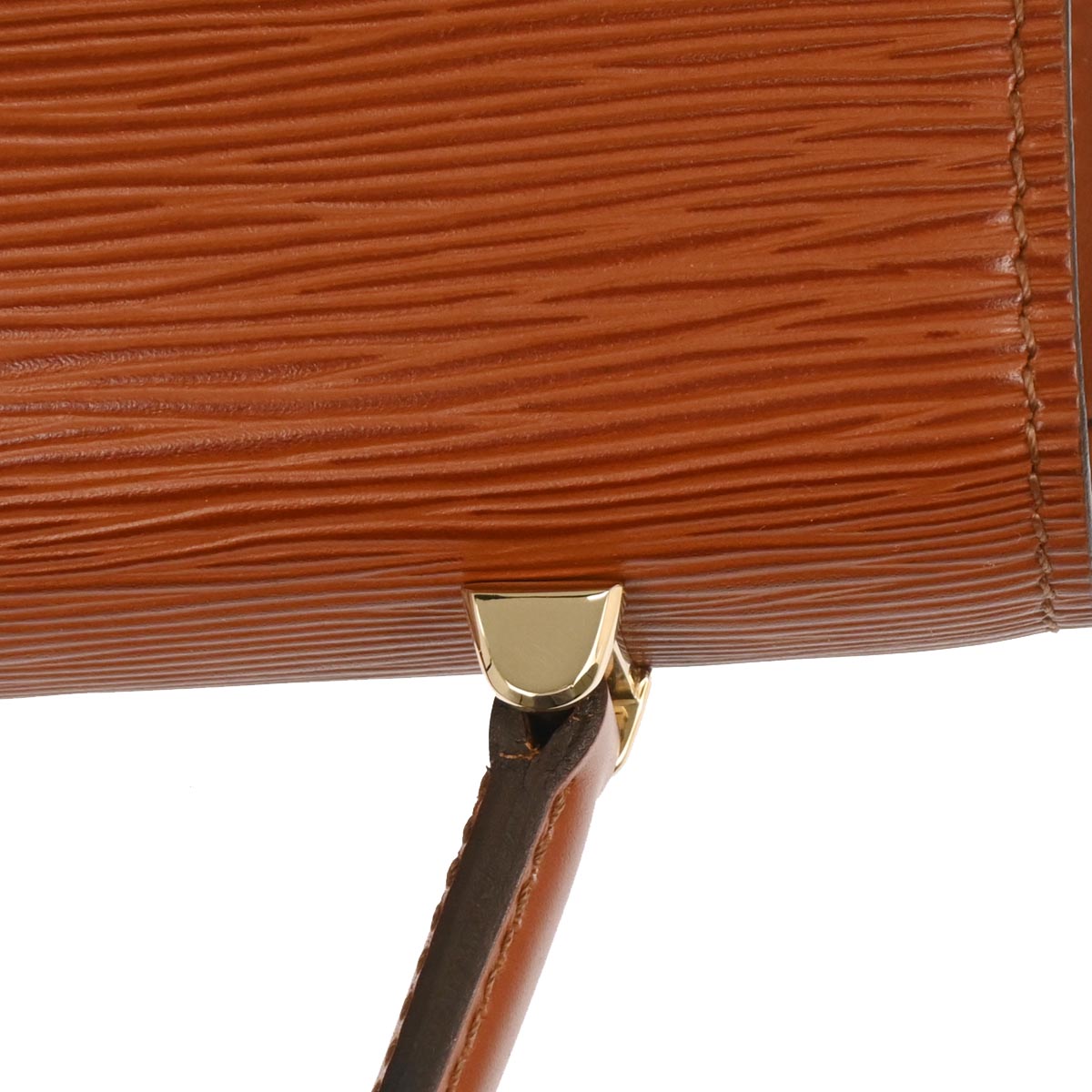 Louis Vuitton Brown Epi Malesherbes Handbag M52373