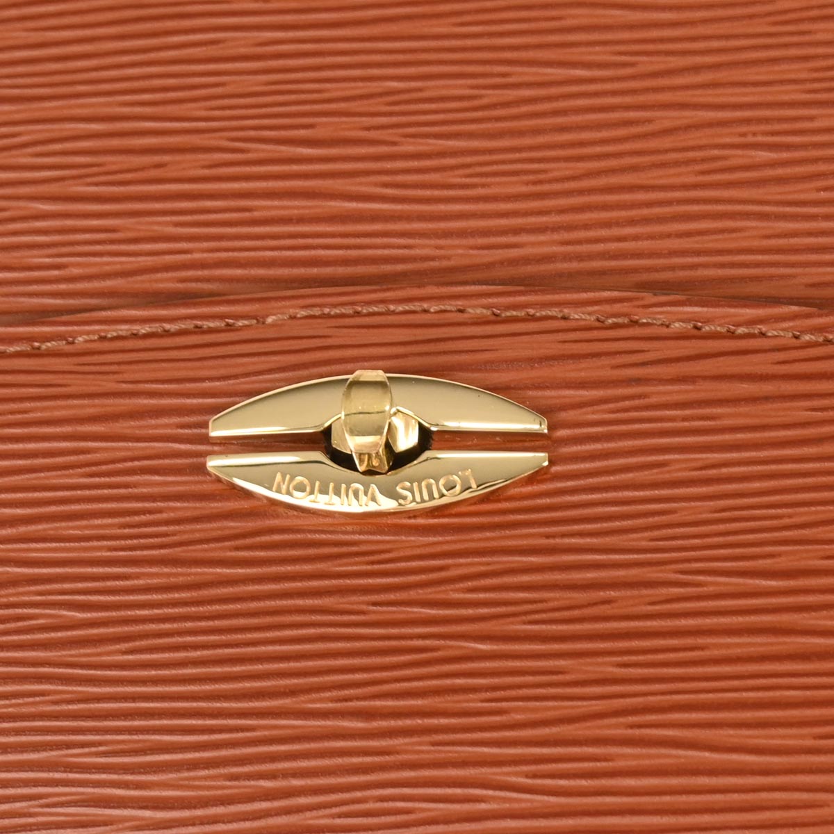 Louis Vuitton Brown Epi Malesherbes Handbag M52373