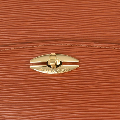 Louis Vuitton Brown Epi Malesherbes Handbag M52373