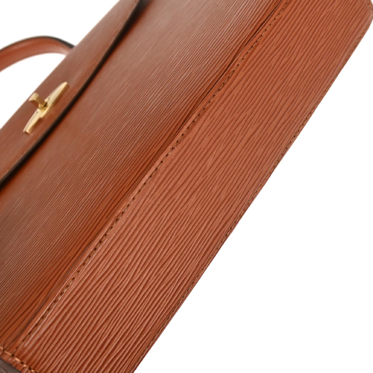 Louis Vuitton Brown Epi Malesherbes Handbag M52373