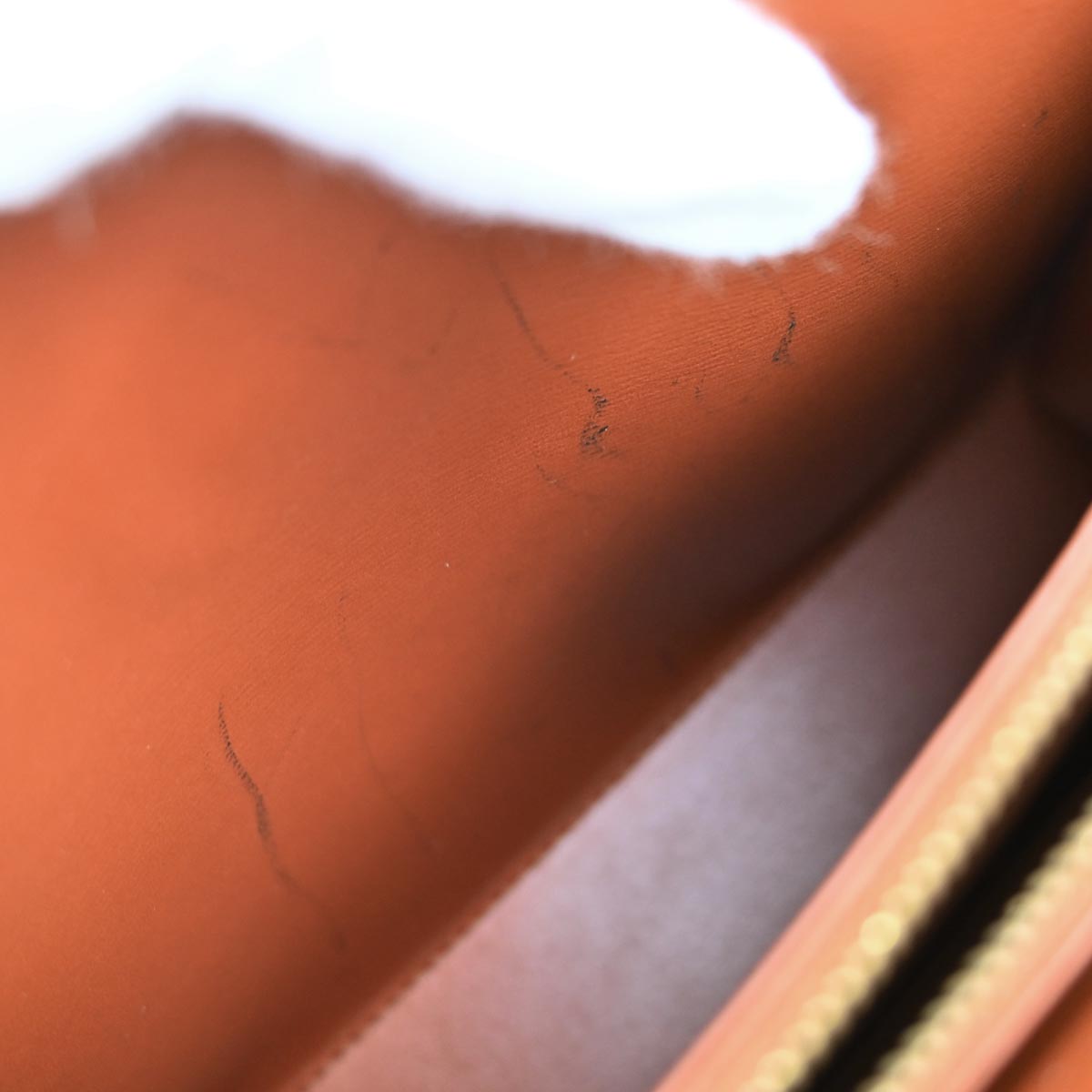 Louis Vuitton Brown Epi Malesherbes Handbag M52373