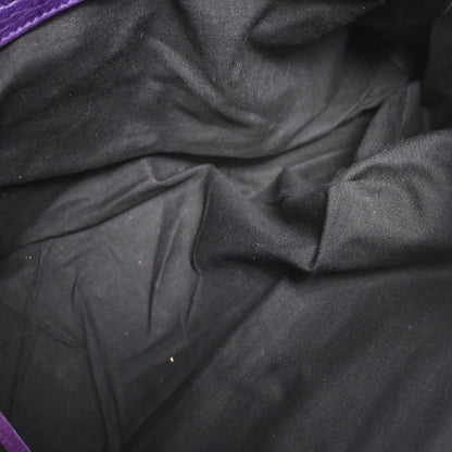 Balenciaga Purple Lambskin The Twiggy 2way Shoulder Handbag