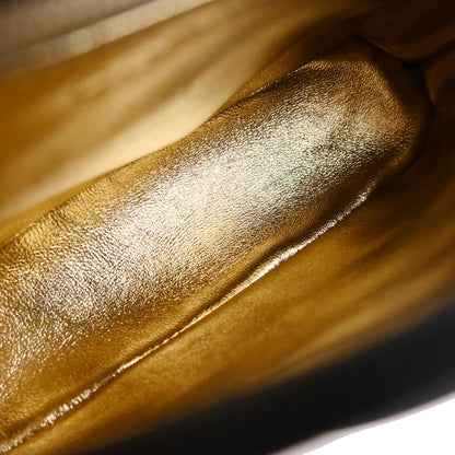 Chanel Black Satin Handbag