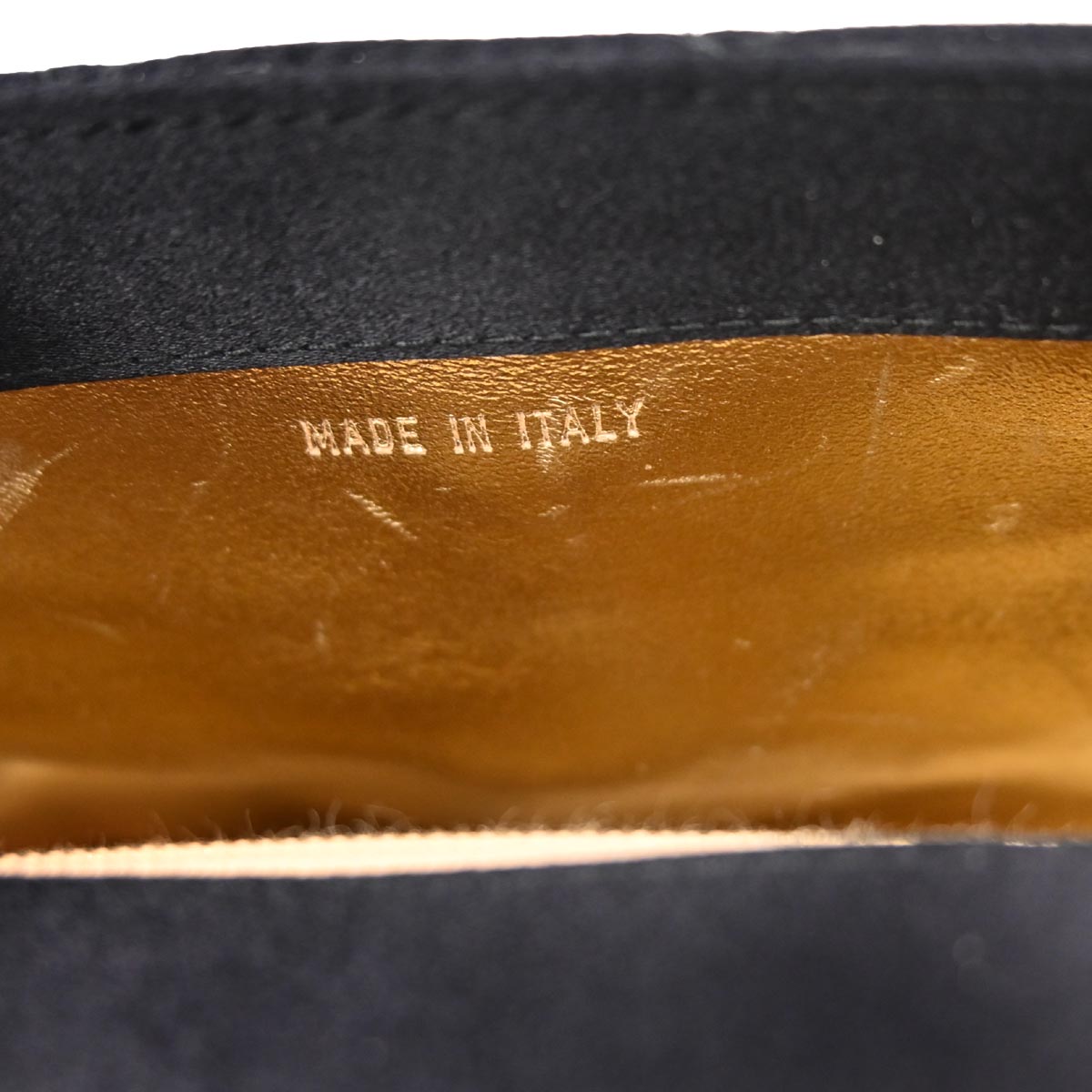 Chanel Black Satin Handbag