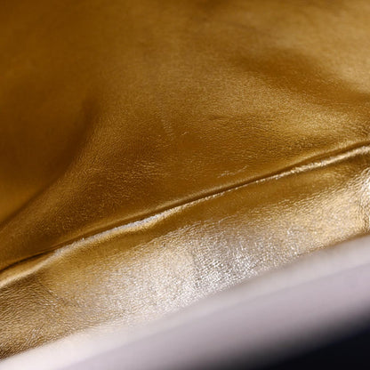 Chanel Black Satin Handbag