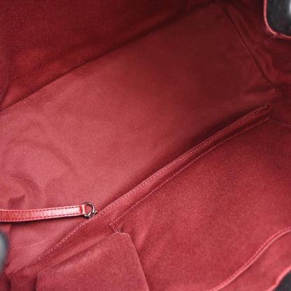 Chanel 2009-2010 Black Caviar Skin Tote Chain Shoulder Bag