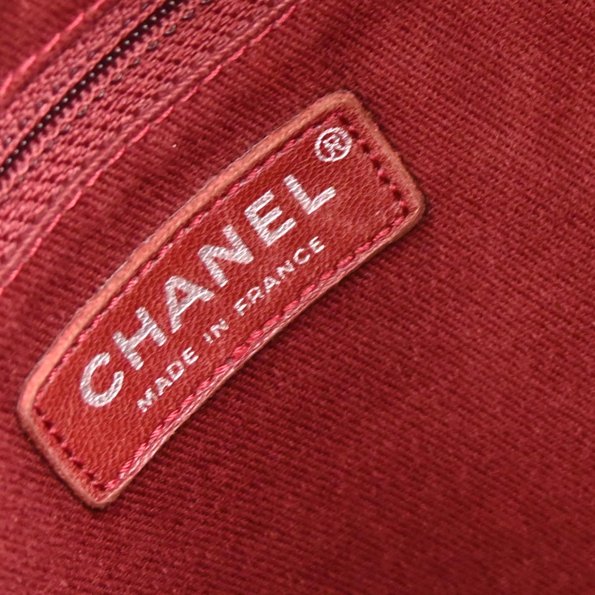 Chanel 2009-2010 Black Caviar Skin Tote Chain Shoulder Bag