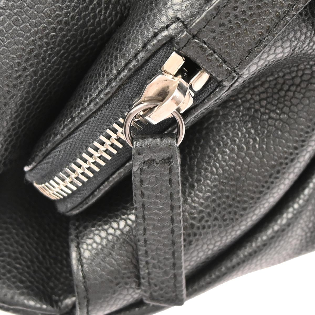 Chanel 2009-2010 Black Caviar Skin Handbag