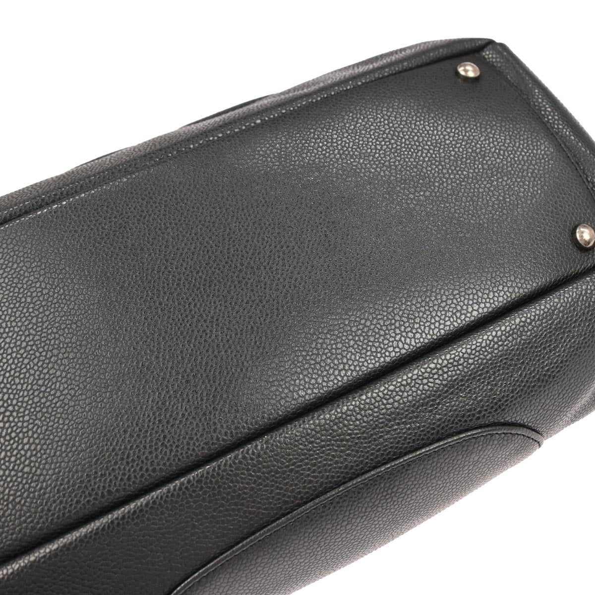 Chanel 2009-2010 Black Caviar Skin Handbag