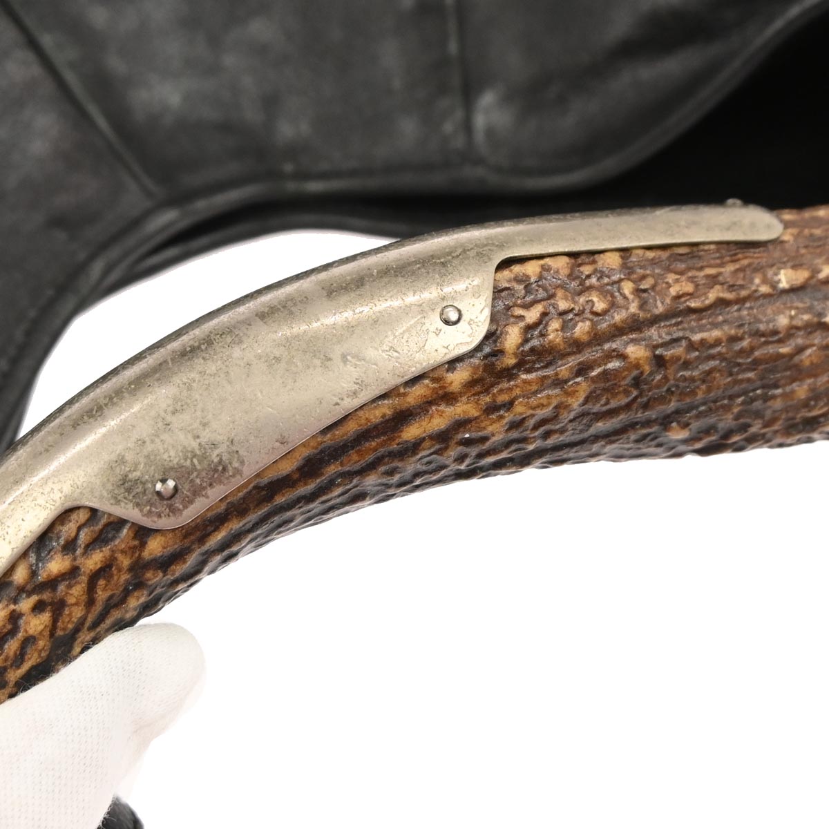 Yves Saint Laurent Black Leather Medium Mombasa Handbag