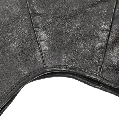 Yves Saint Laurent Black Leather Medium Mombasa Handbag