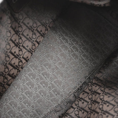 Christian Dior Brown Mouton Flight Handbag