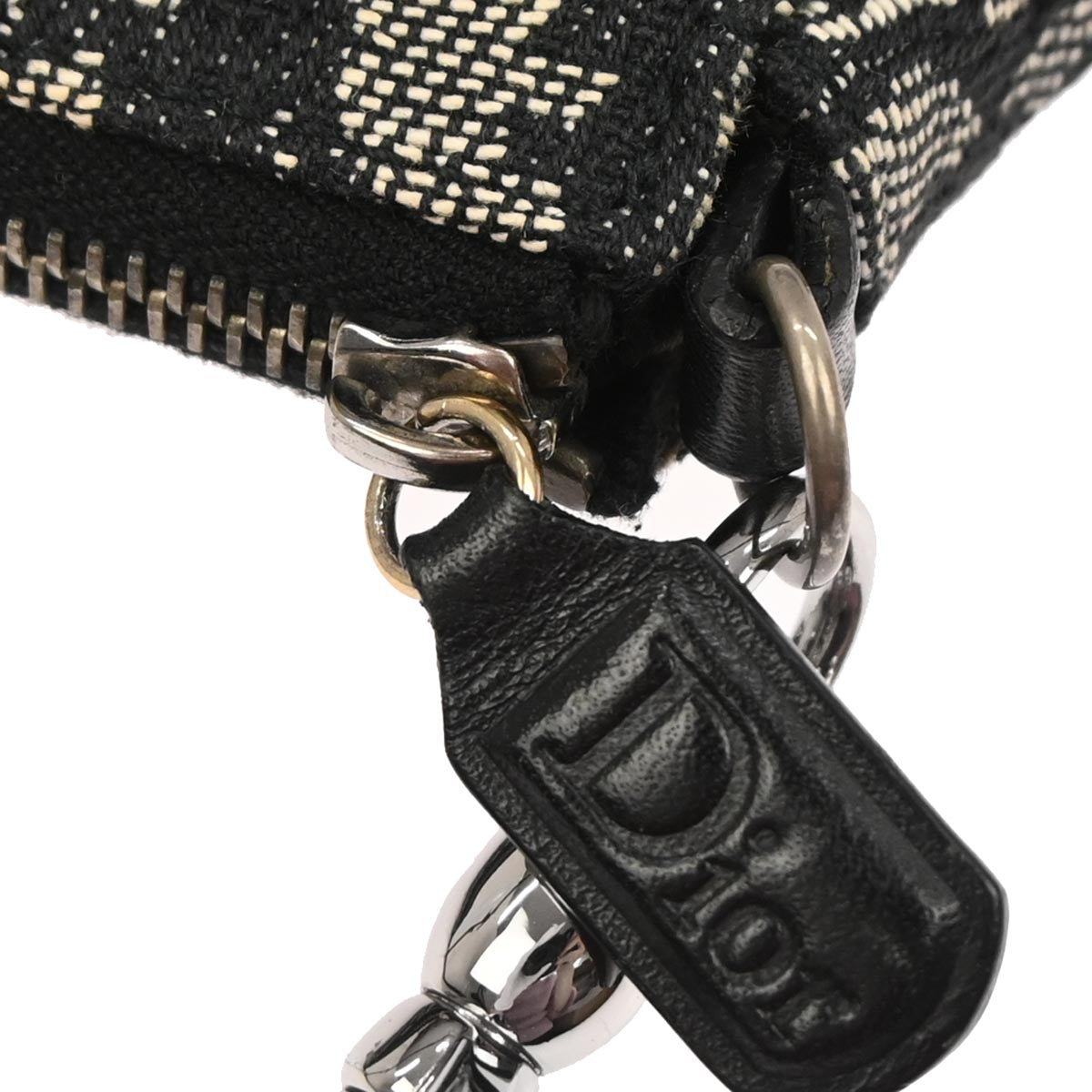 Christian Dior Black Trotter Saddle Handbag