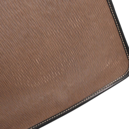 Loewe Black Brown Leather Velazquez Shoulder Bag