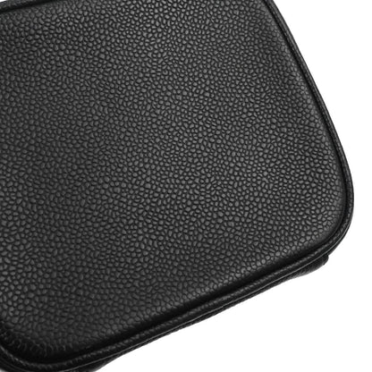 Chanel 2000-2002 Black Caviar Skin Timeless Vanity Handbag