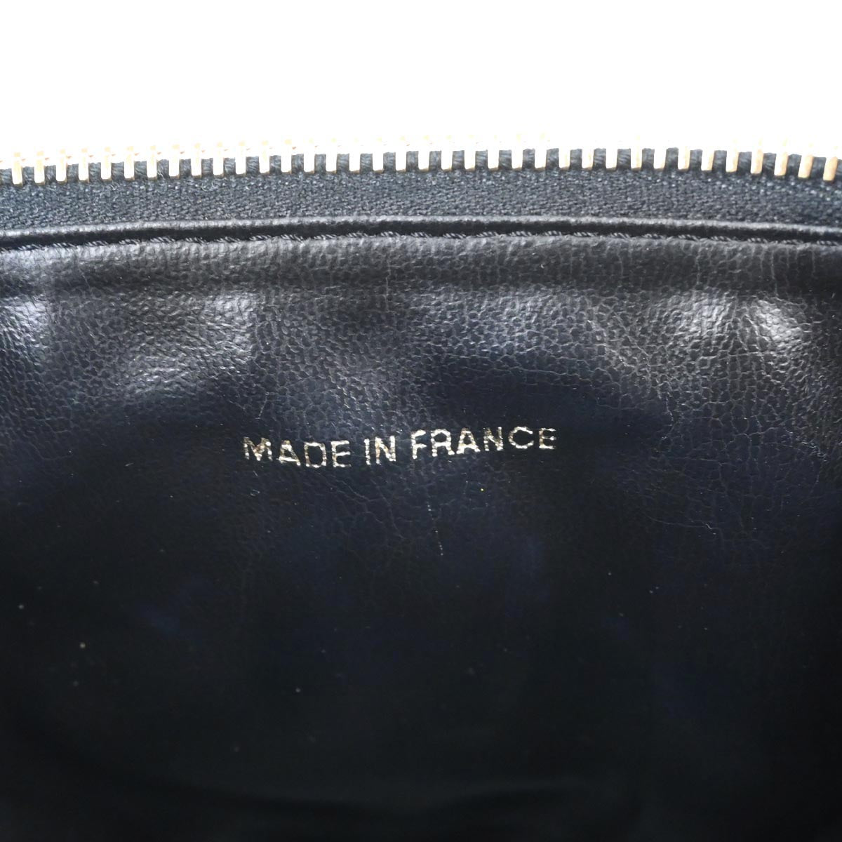 Chanel 2000-2002 Black Caviar Skin Timeless Vanity Handbag