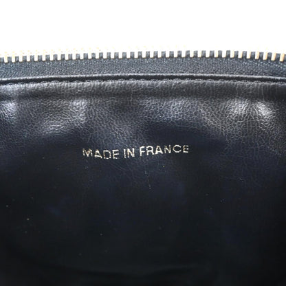 Chanel 2000-2002 Black Caviar Skin Timeless Vanity Handbag