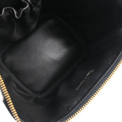 Chanel 2002-2003 Black Caviar Skin Timeless Vanity Handbag